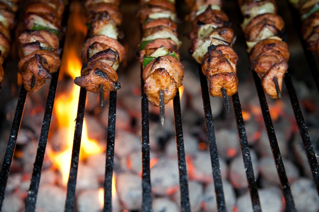 If made ahead of time, kabobs are one of the easiest and most satisfying campfire meals of all time.